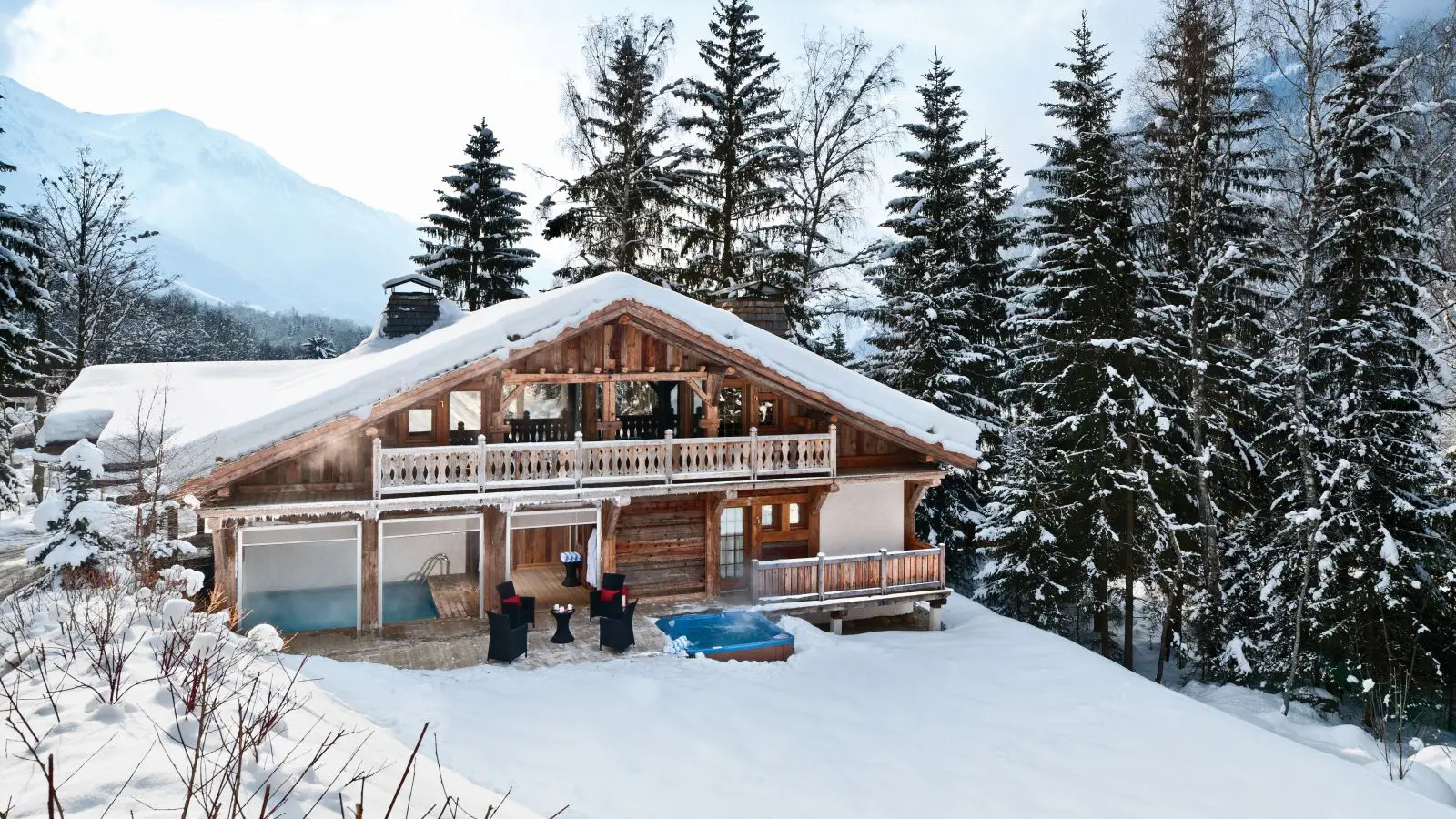 Amazon creek chamonix - chalet Baloo - extérieur hiver