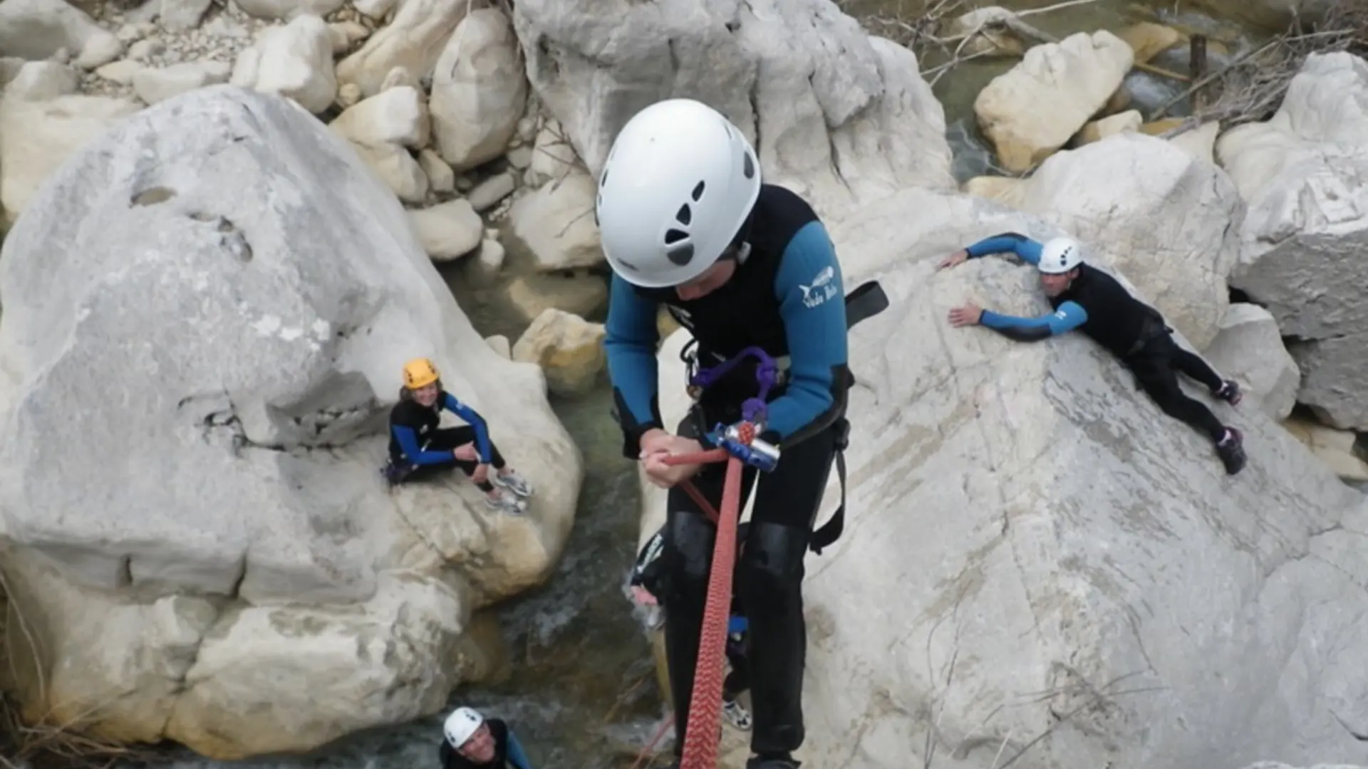 Descente canyon