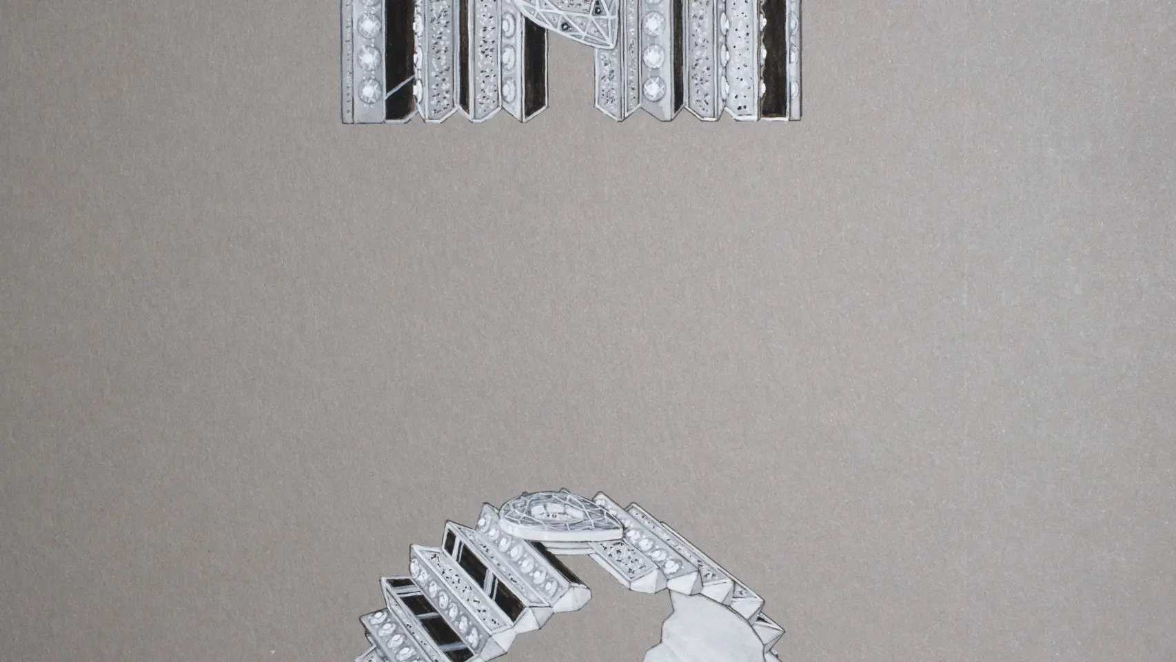 Bracelet de manchette design by M.SMETS