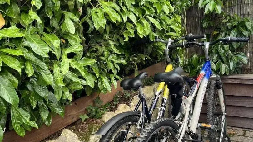 Râtelier 2 places pour vélos (aménagé sur terrasse privative). Possibilité d'accès à local vélos sécurisé commun dans la copropriété.