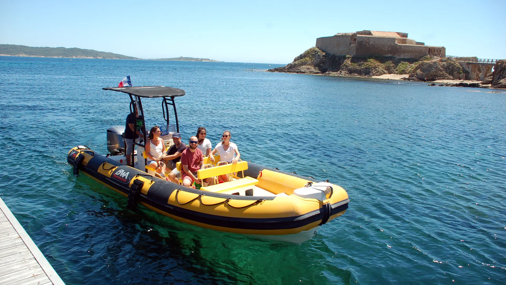 îles d'or évasion - excursions en bateau