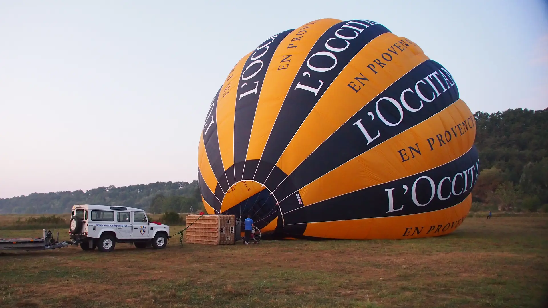 Vol en montgolfière