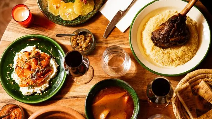 Assortiment de plats