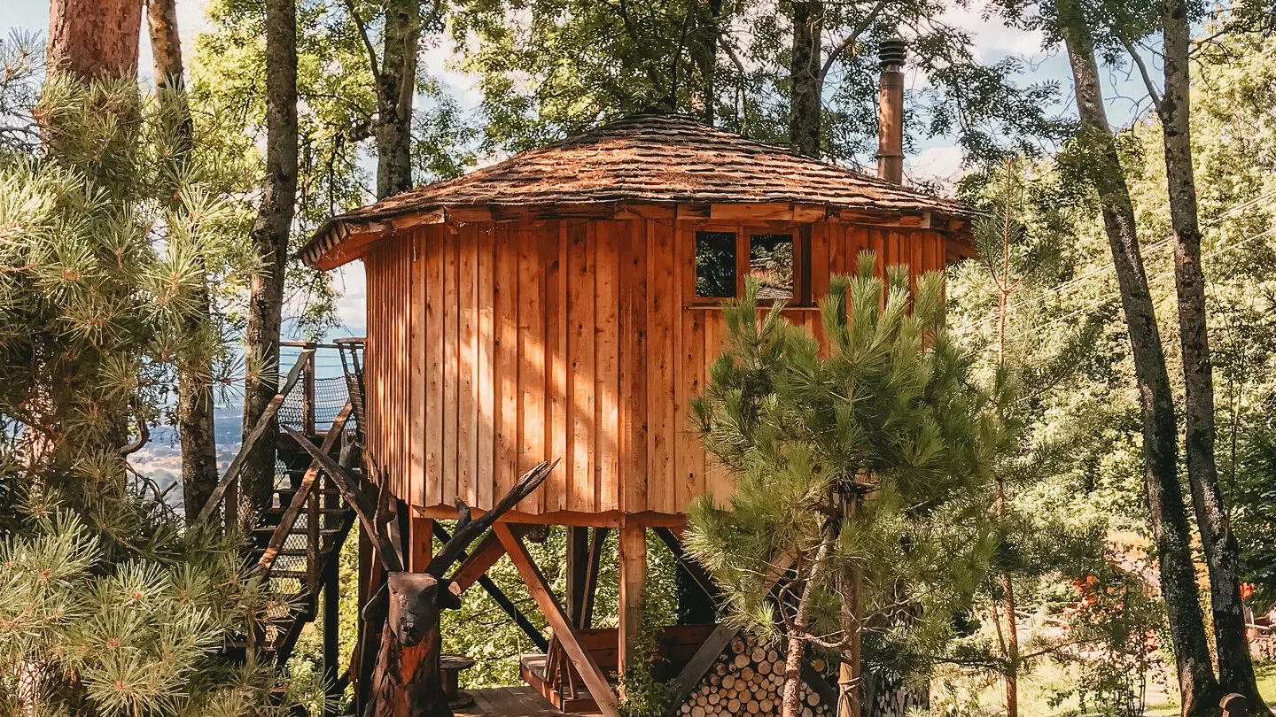 La cabane perchée