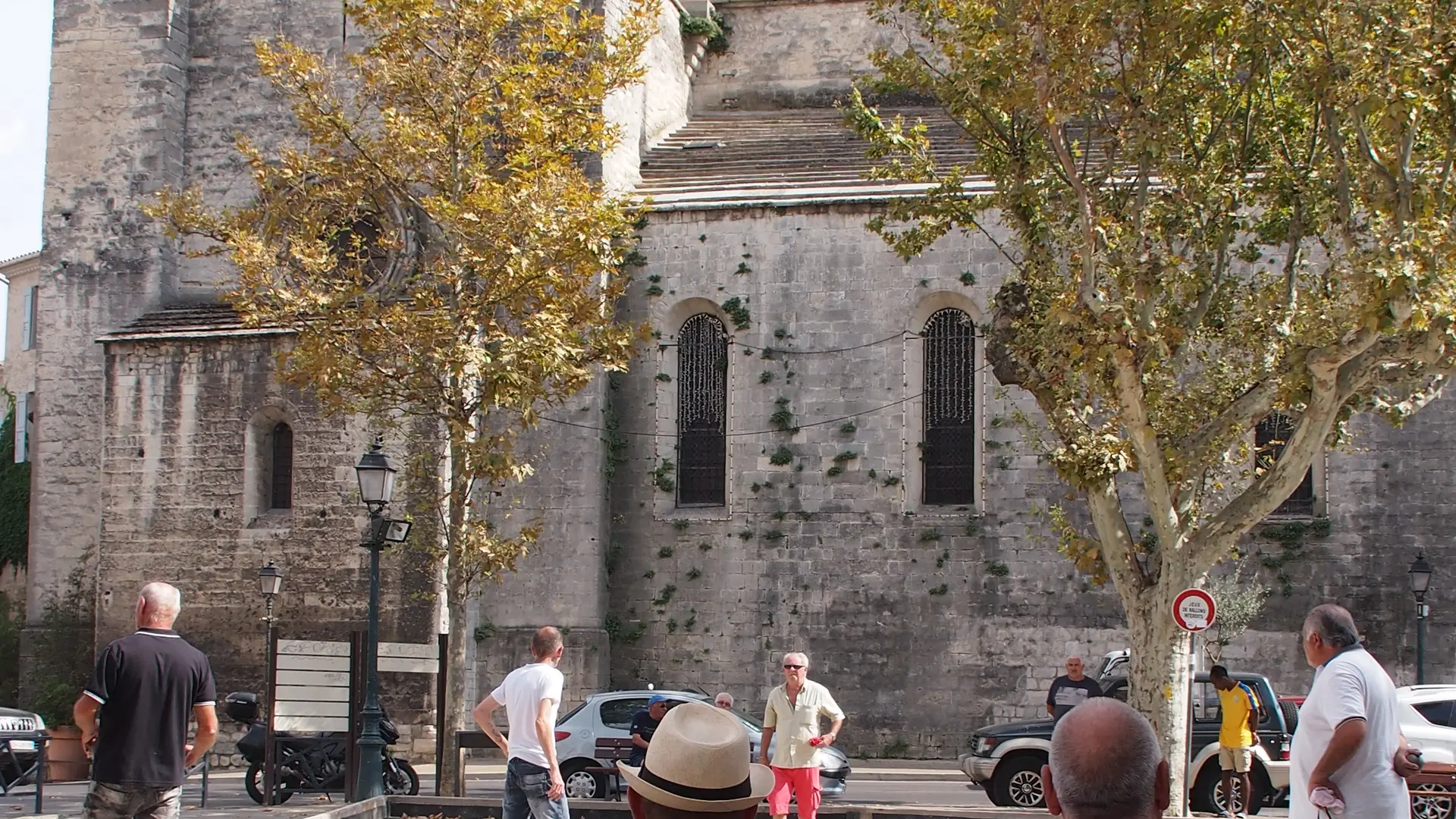 Pétanque à Forcalquier