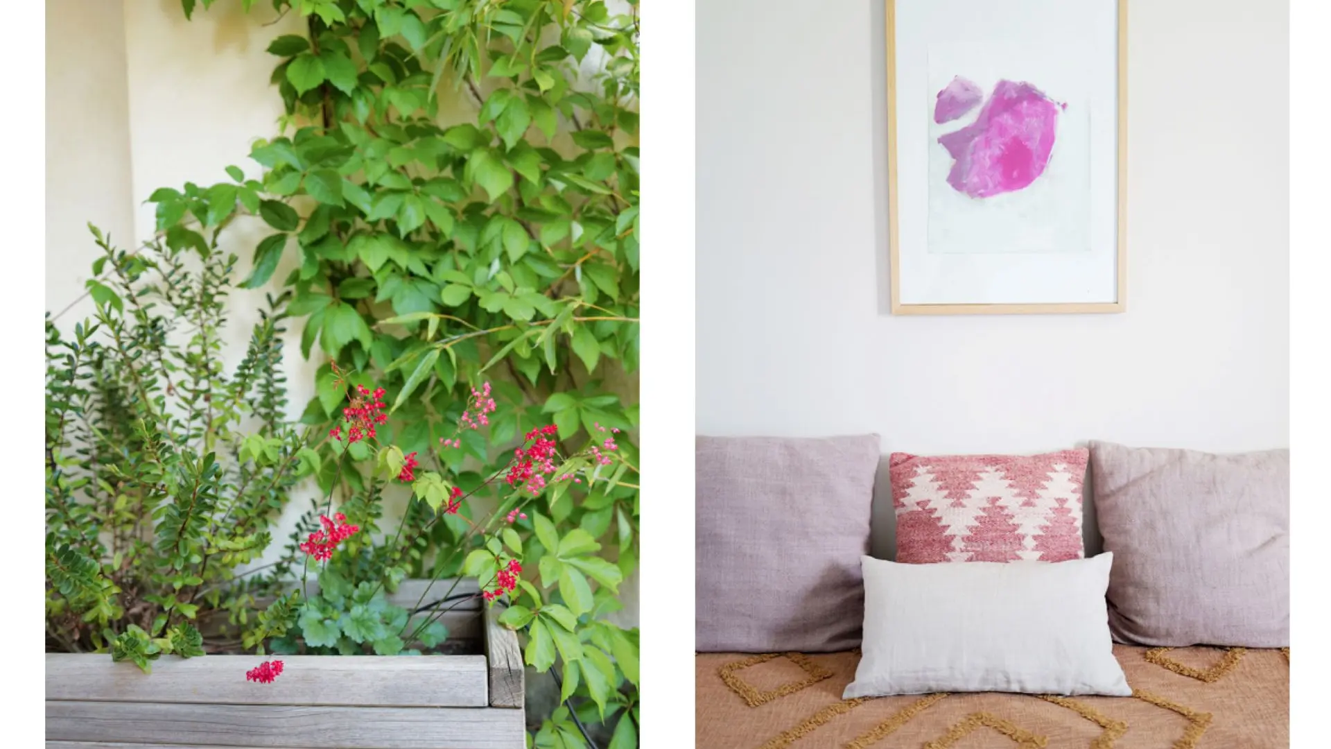 Chambre rose