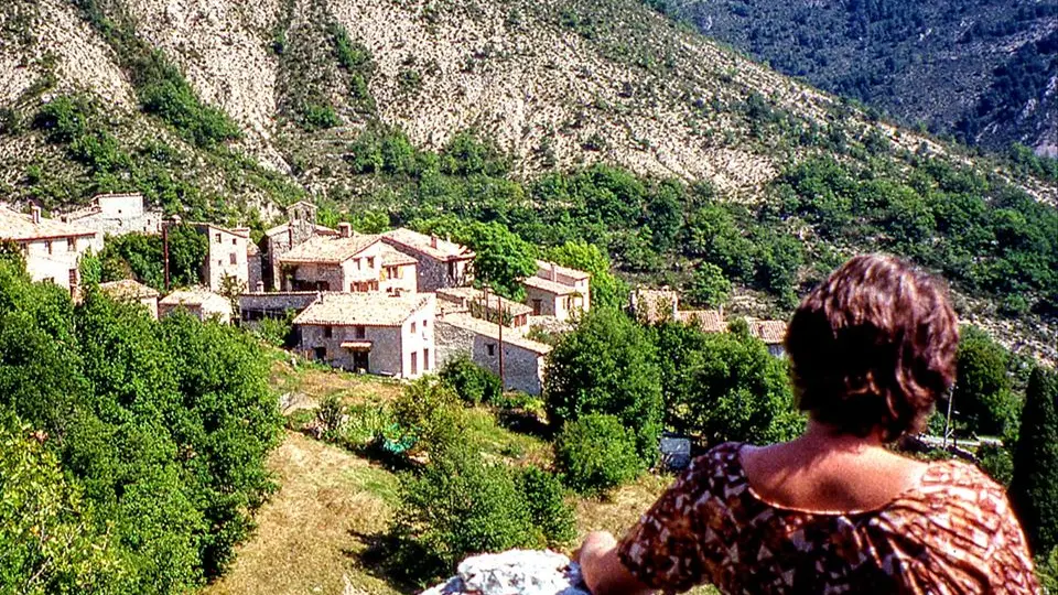 Vue sur le hameau