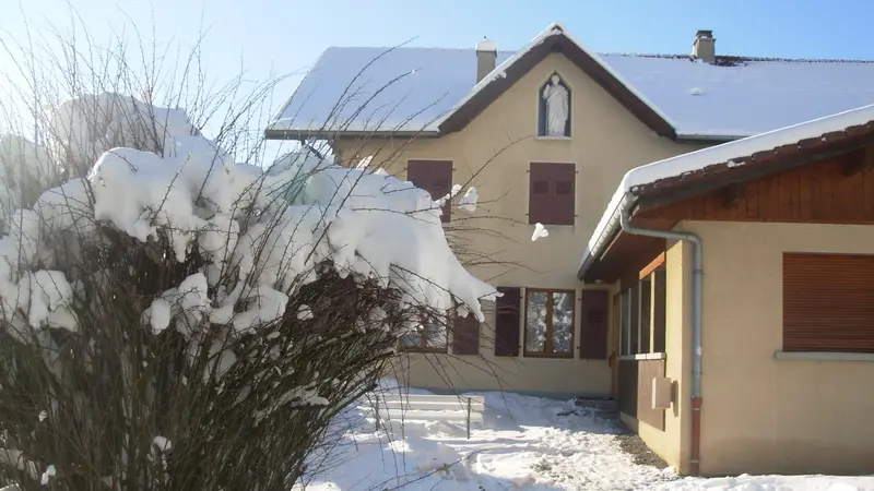 Le gîte des Hermones en hiver