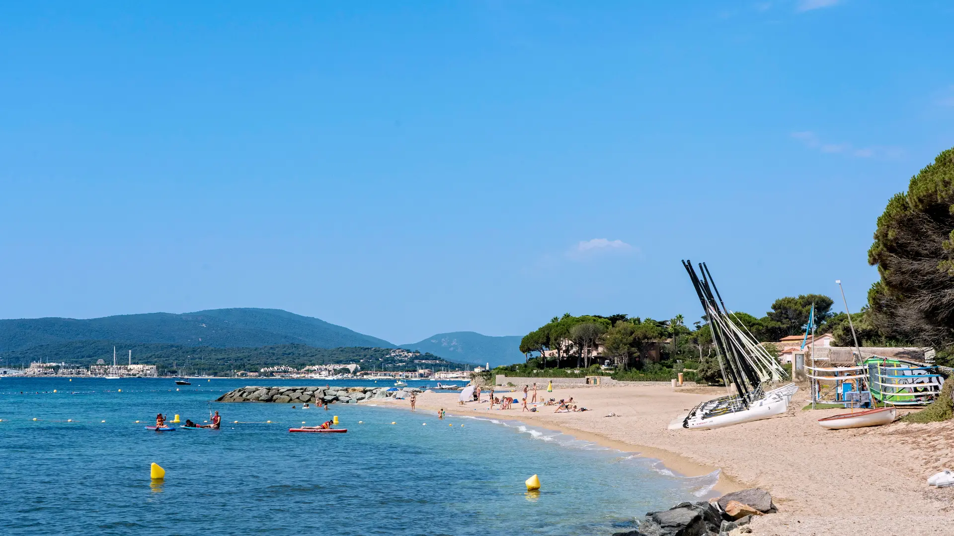 Plage de Beauvallon Grimaud