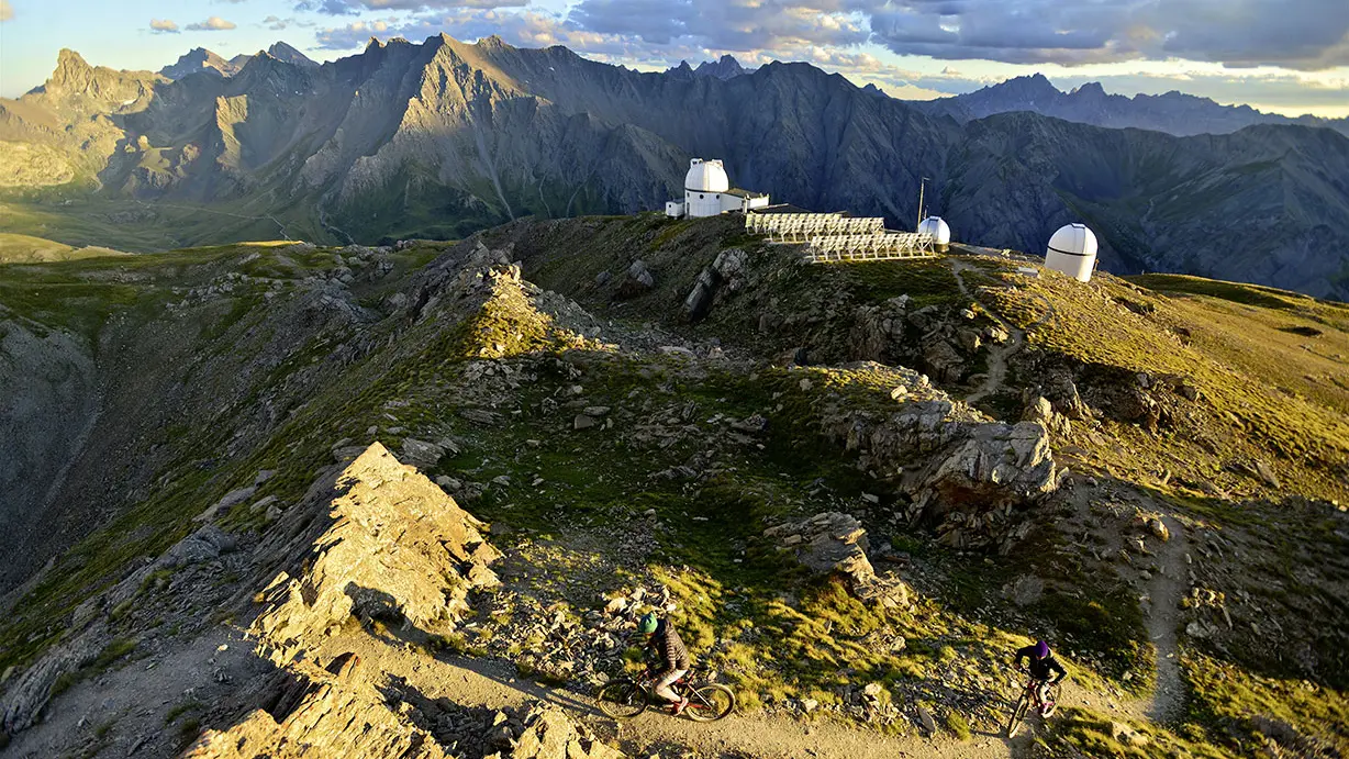 Vue générale de l'Observatoire de Saint-Véran