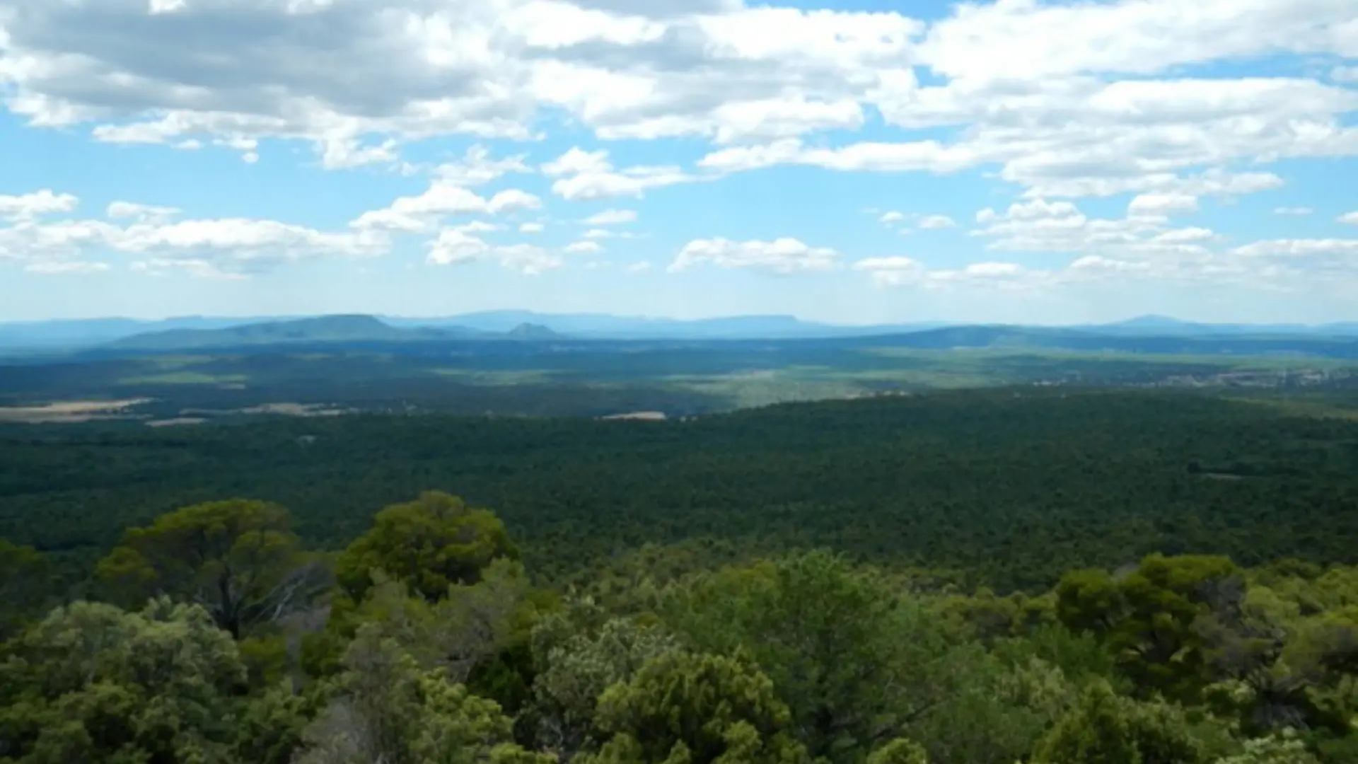 Vue sur les collines du haut Var