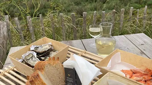 Degustación de ostras y mariscos