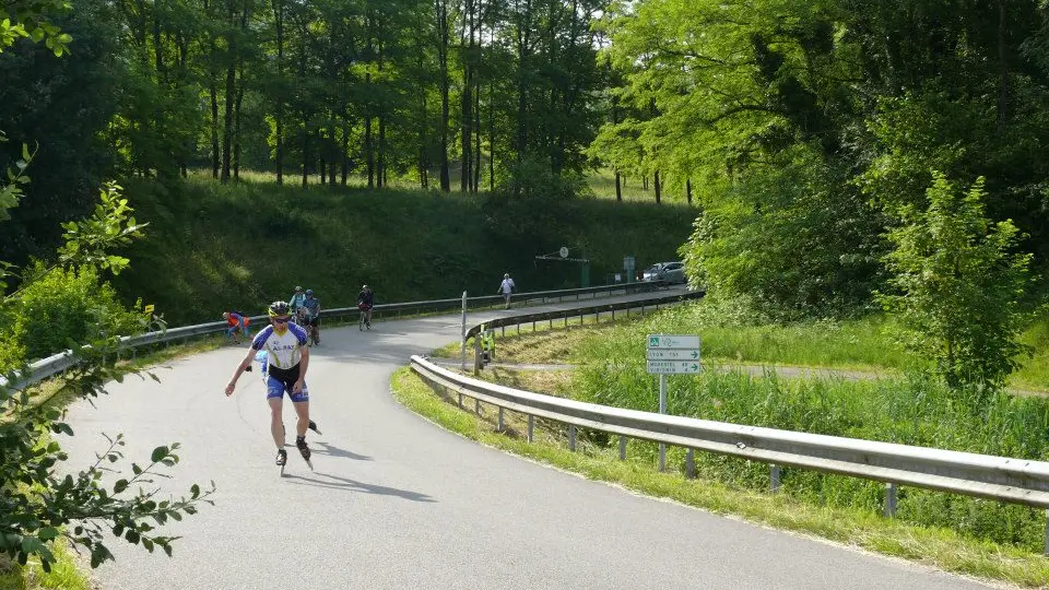 Rollers sur la ViaRhôna