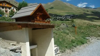Intérieur du Camping en été