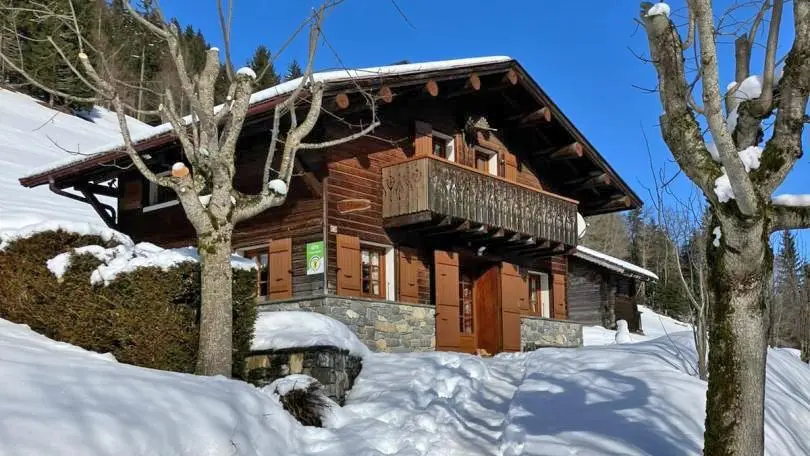 Chalet le Bouvreuil en hiver