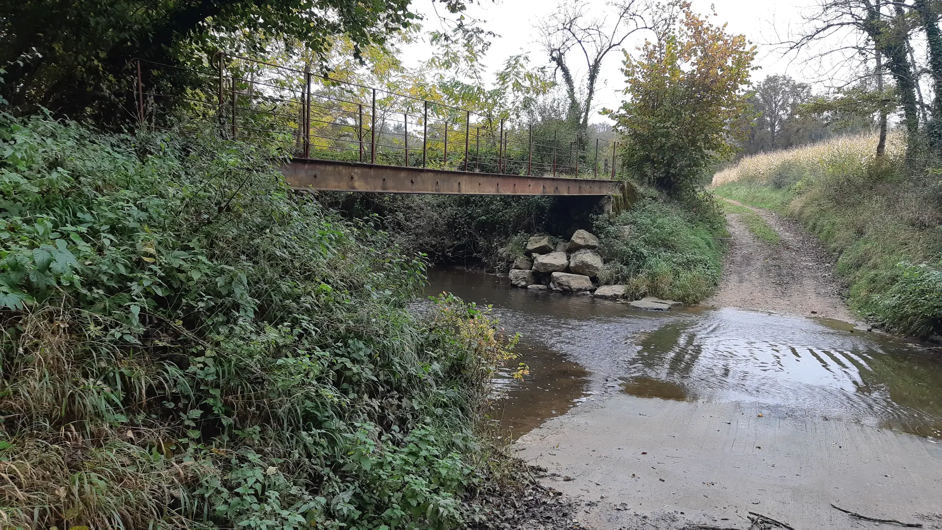 Vallée du Sevron, entre Marboz et Bény