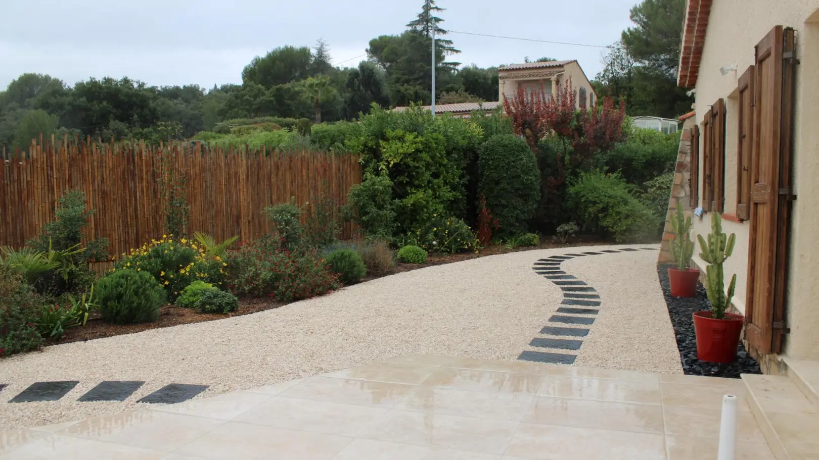 Entrée-Chambre d'Hôtes-Biot-Gîtes de France Alpes-Maritimes