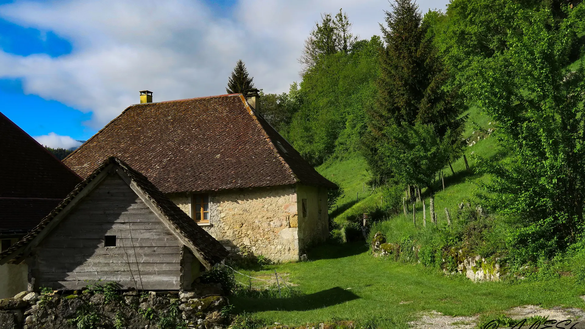 Le hameau de la Fracette