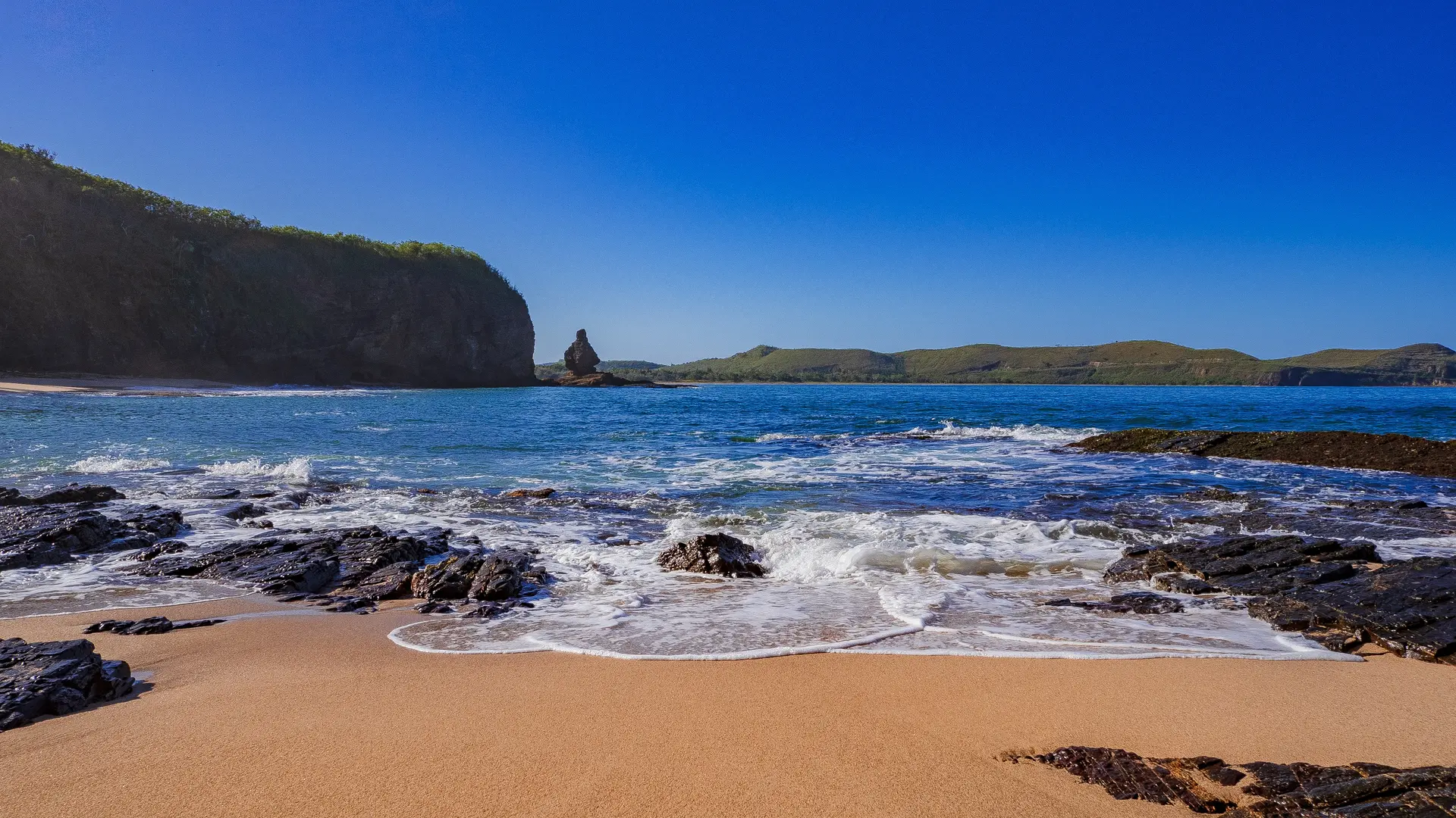 Vue de la baie des tortues