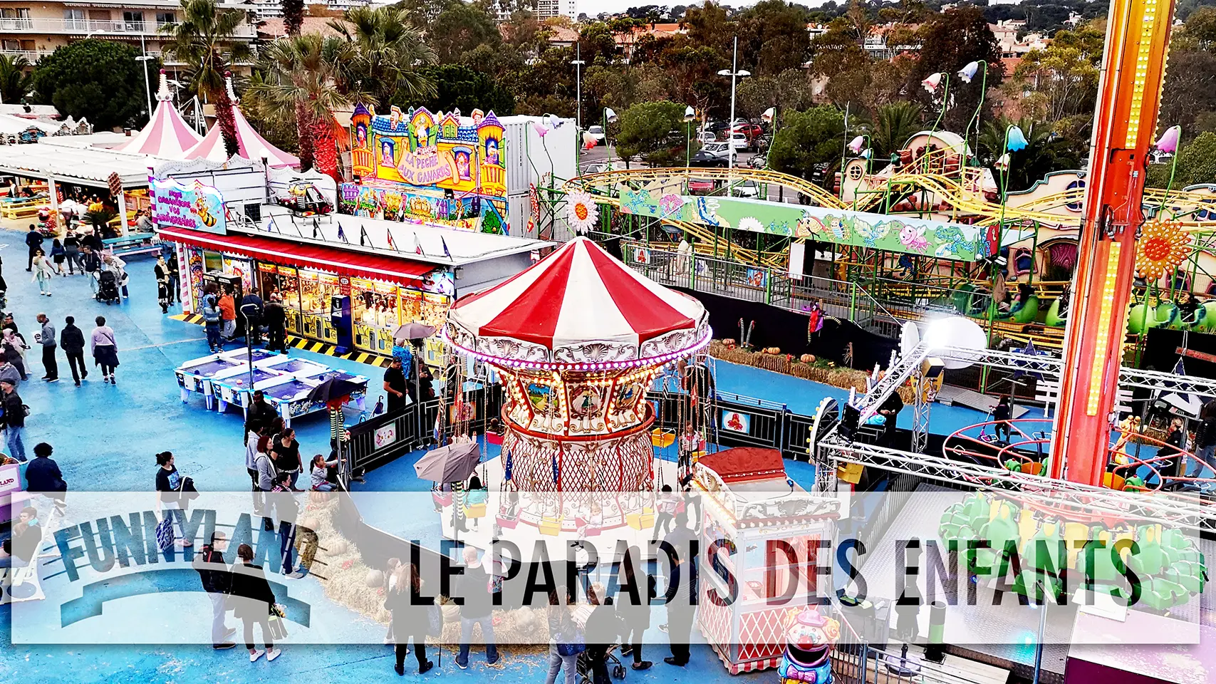 Parc d'attraction Funnyland, le paradis des enfants