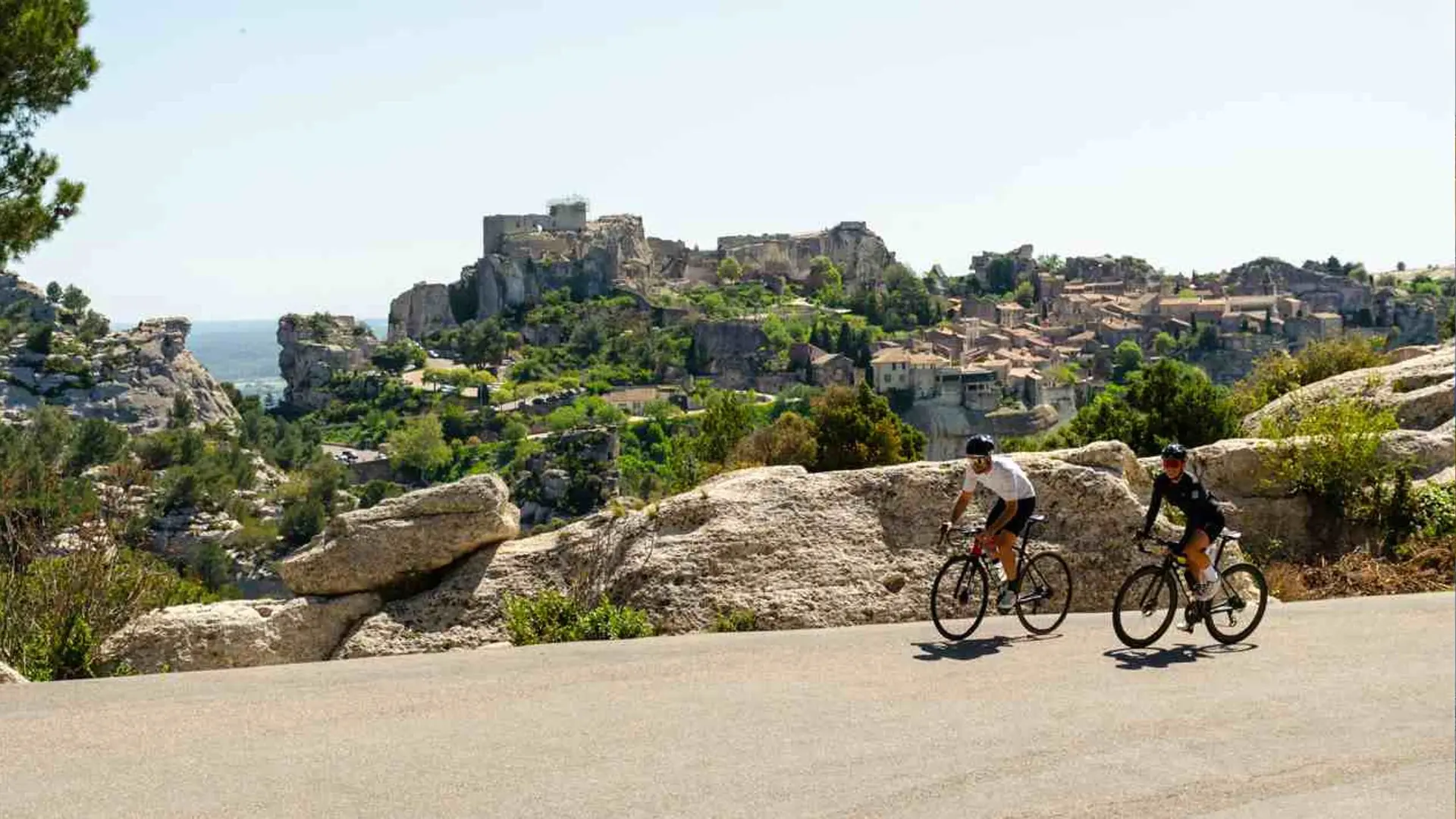 Vue sur les Baux-de-Provence