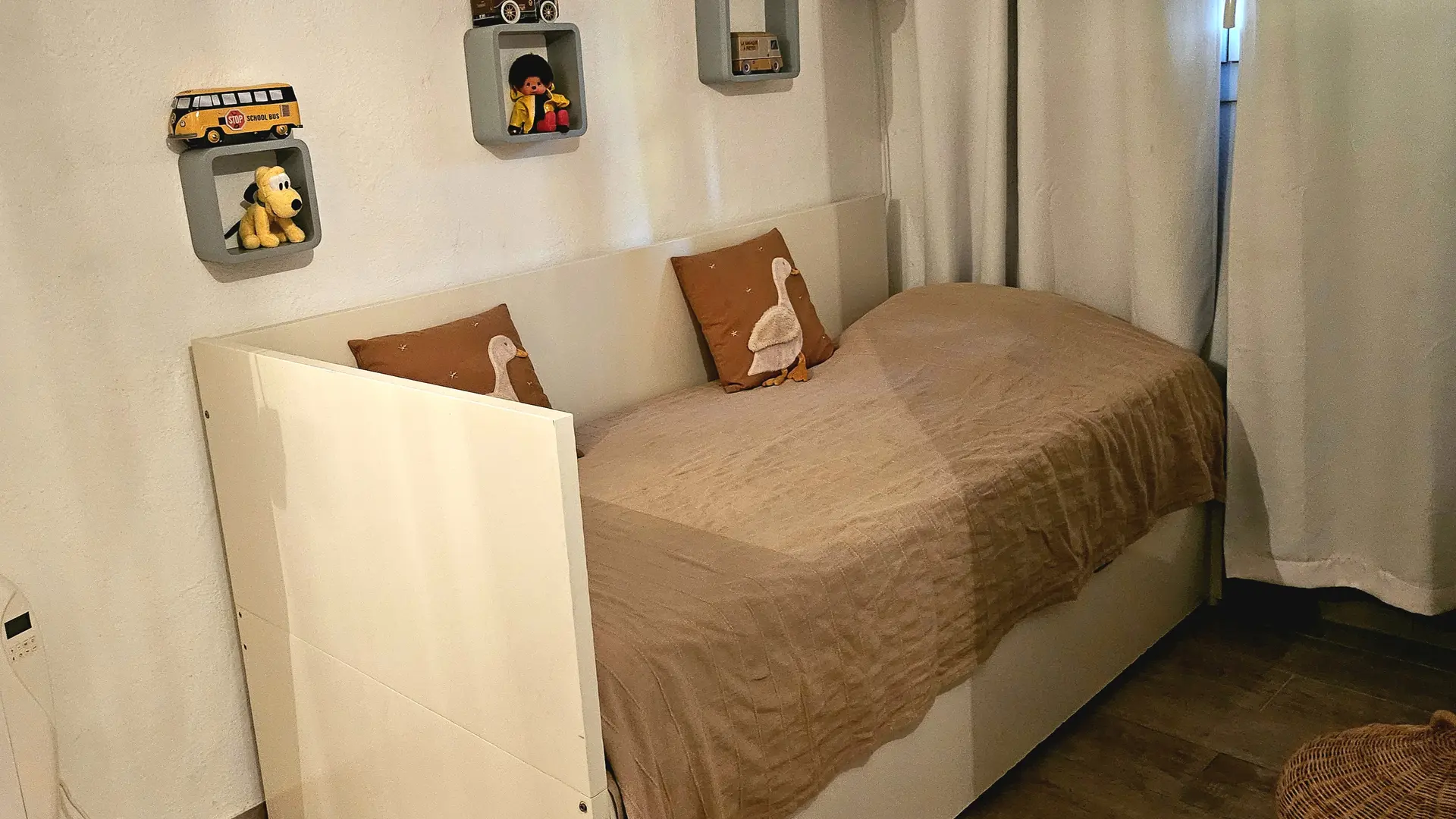Chambre lits gigognes