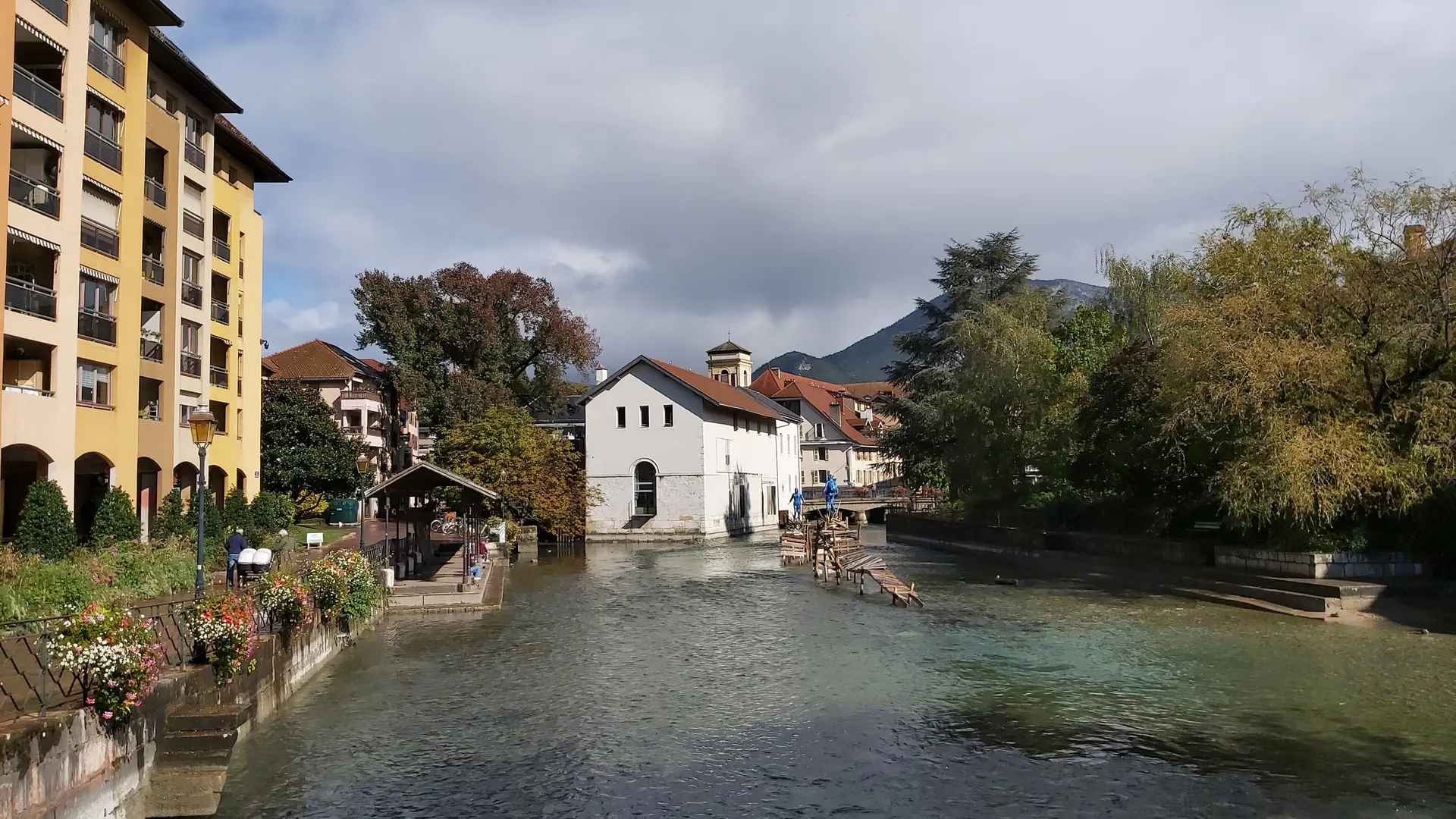 Vue sur les anciens abattoirs du Pont Saint-Joseph