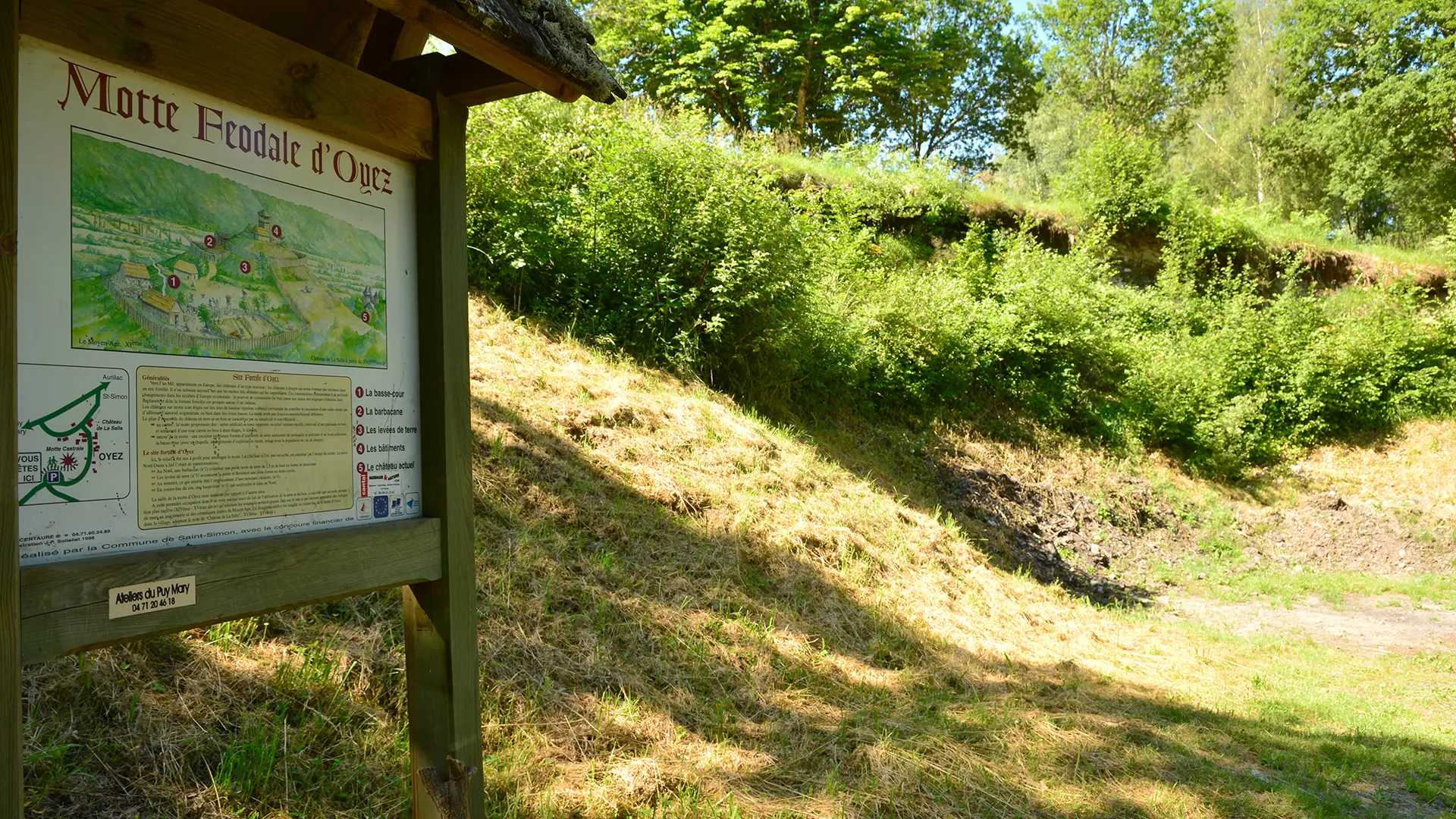 Panneau d'information