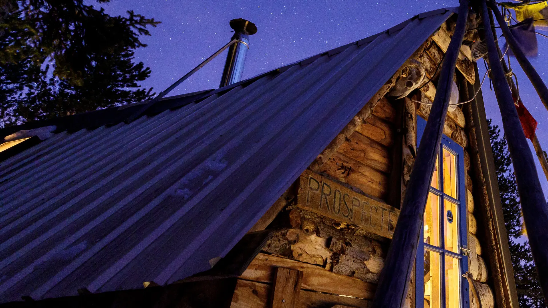 Cabane sous les étoiles