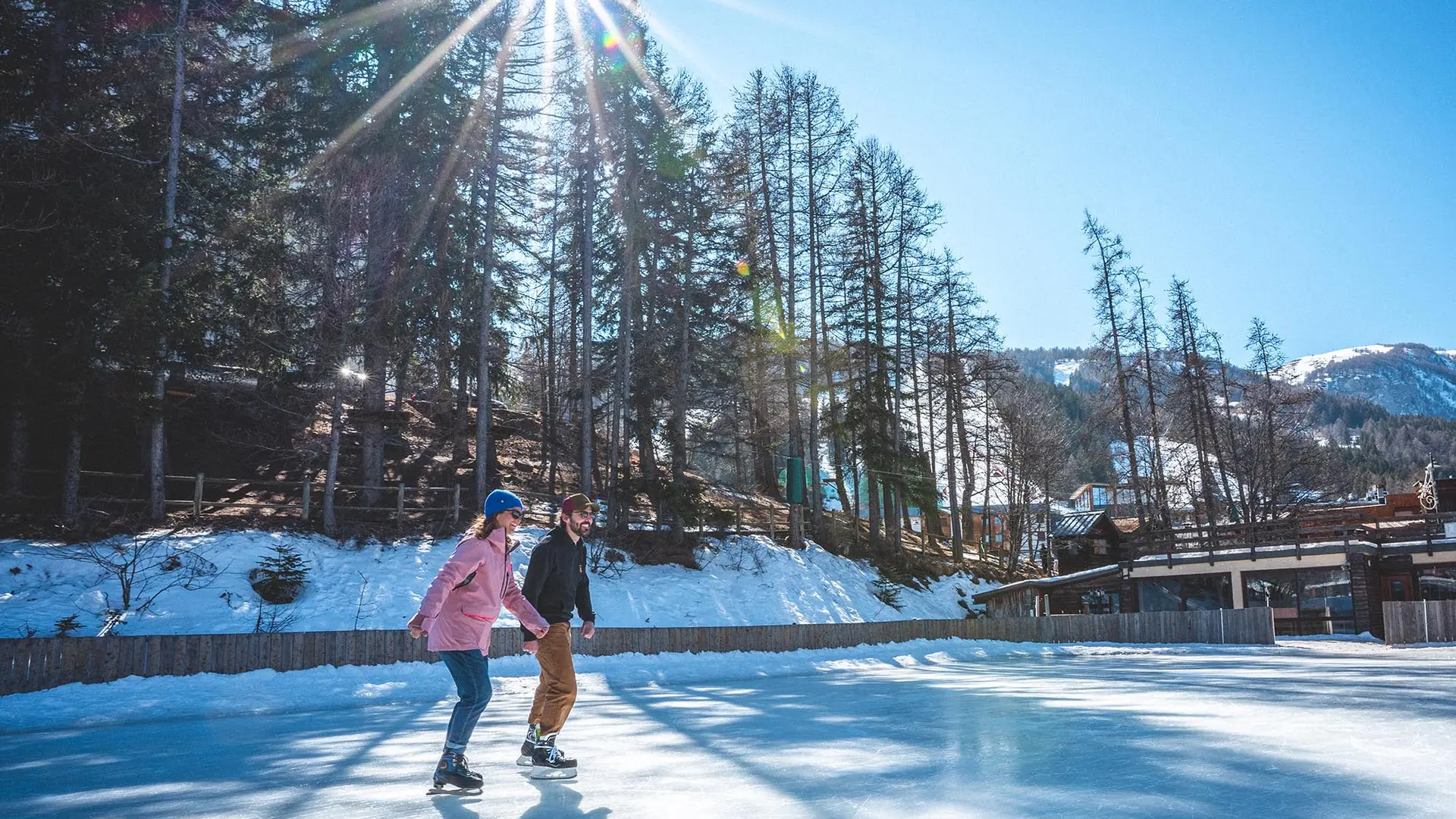 Patinoire de Pra Loup