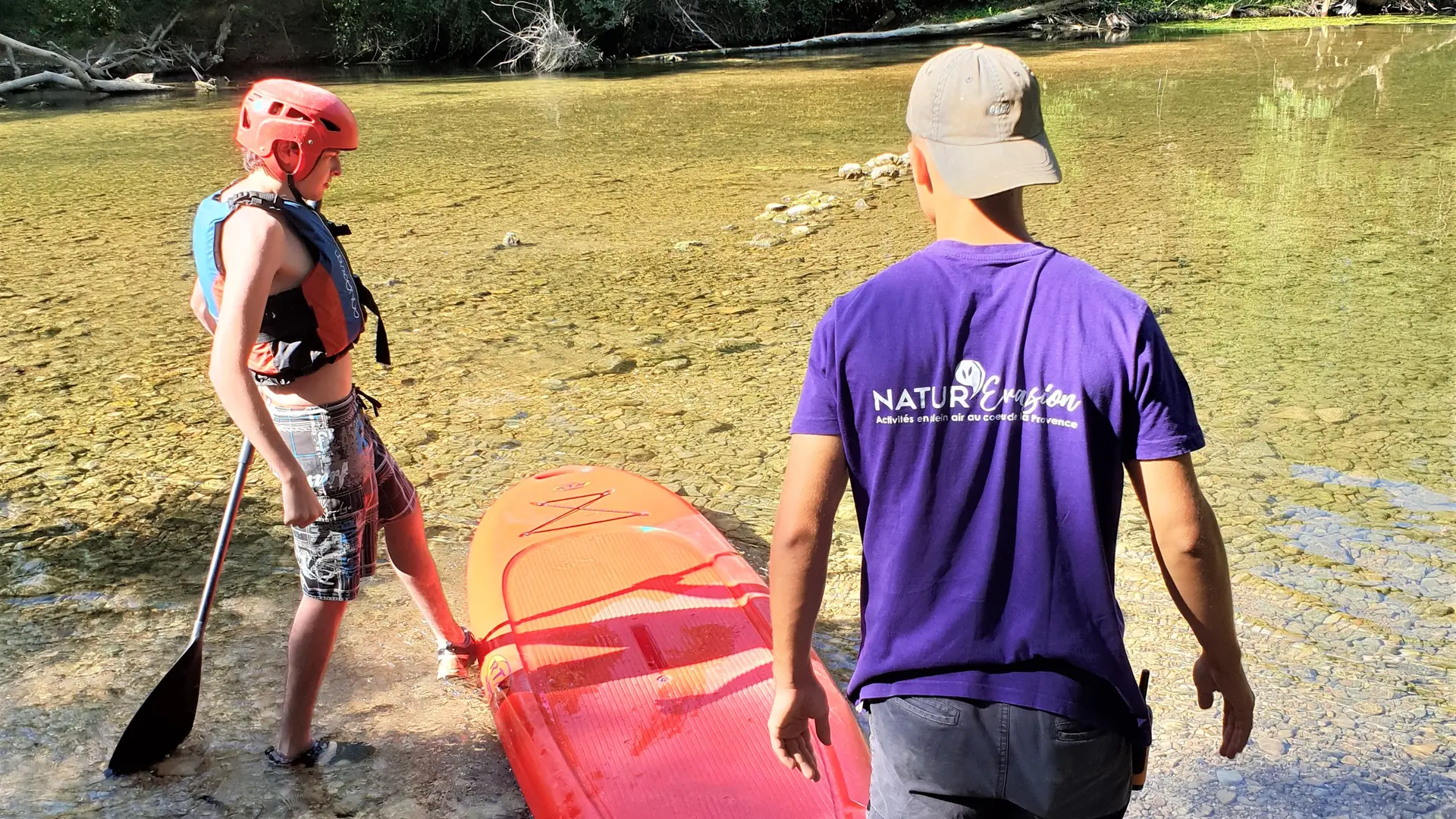 Paddle rivière le Miquelet