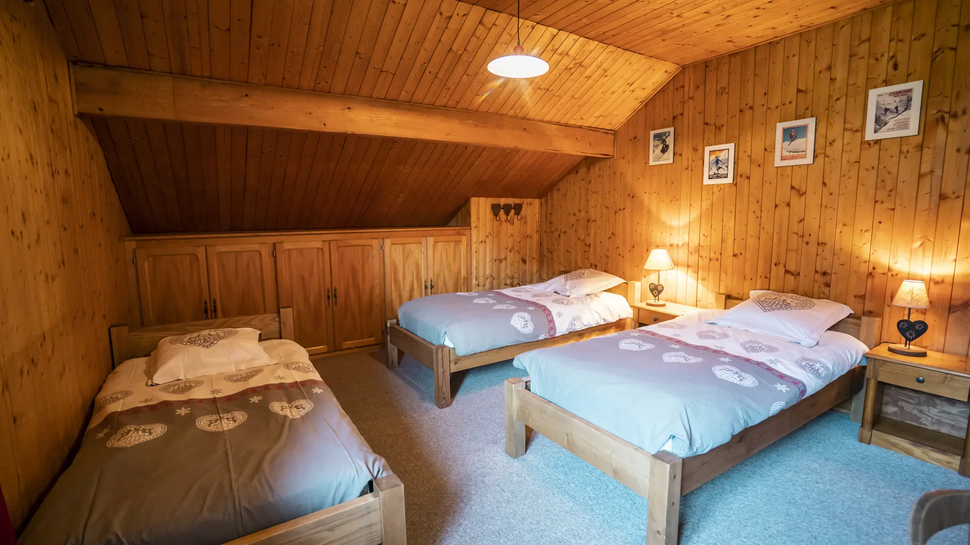 Chambre triple
