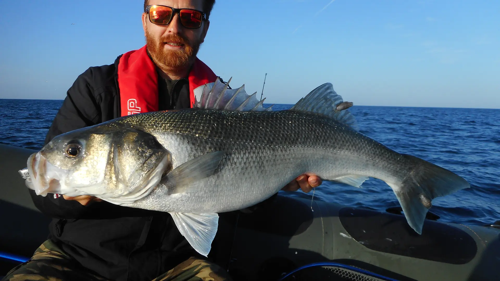 Pesca en el mar con cebos
