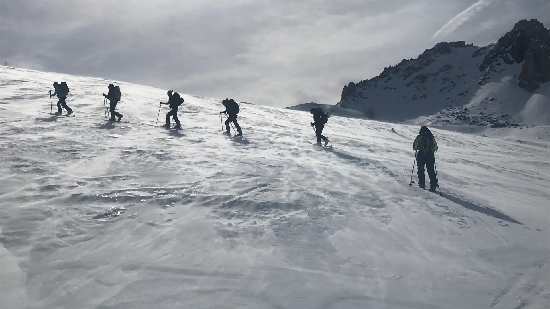 Col de Buffère en Ski de rando