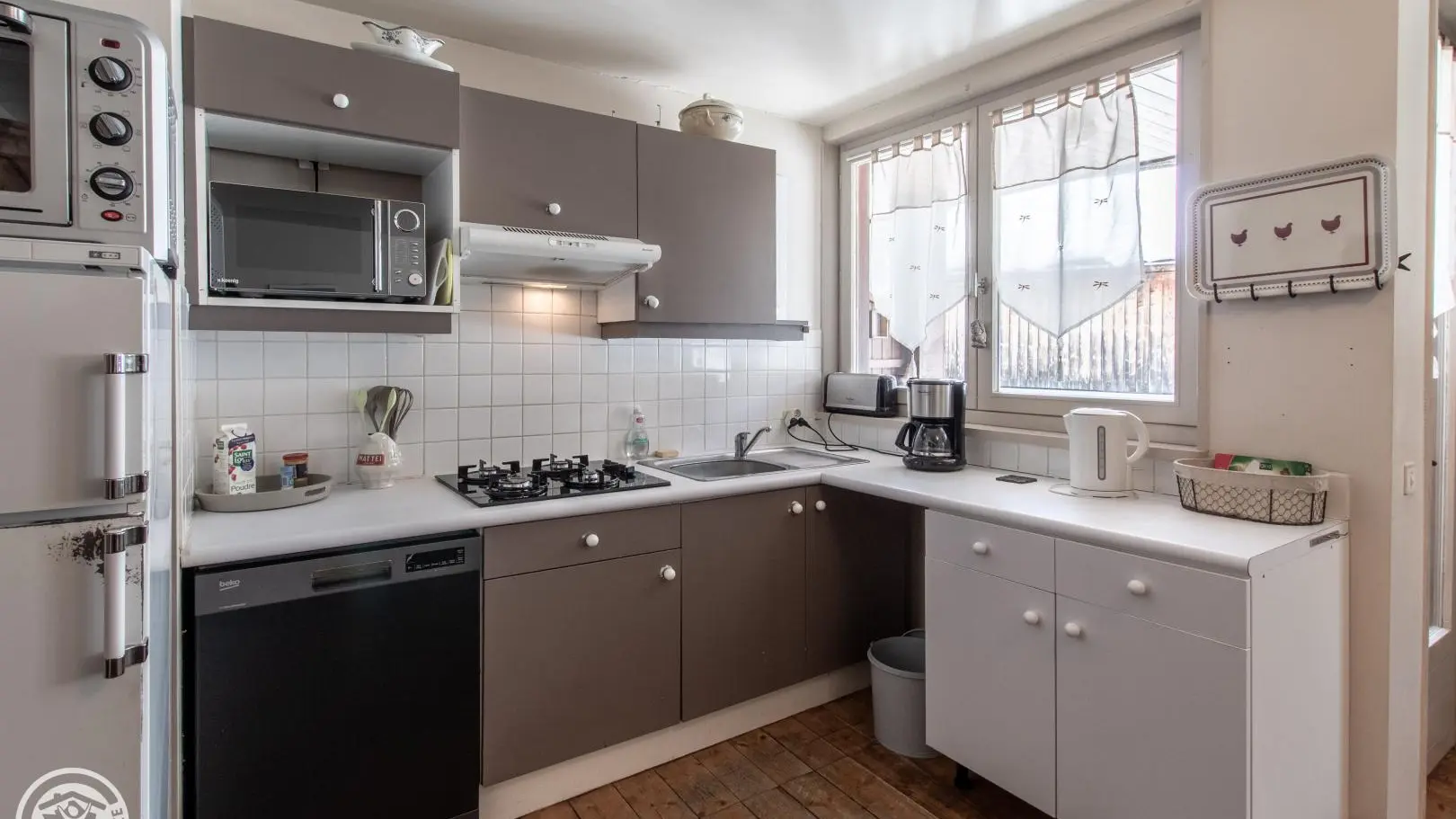 Cuisine ouverte sur séjour