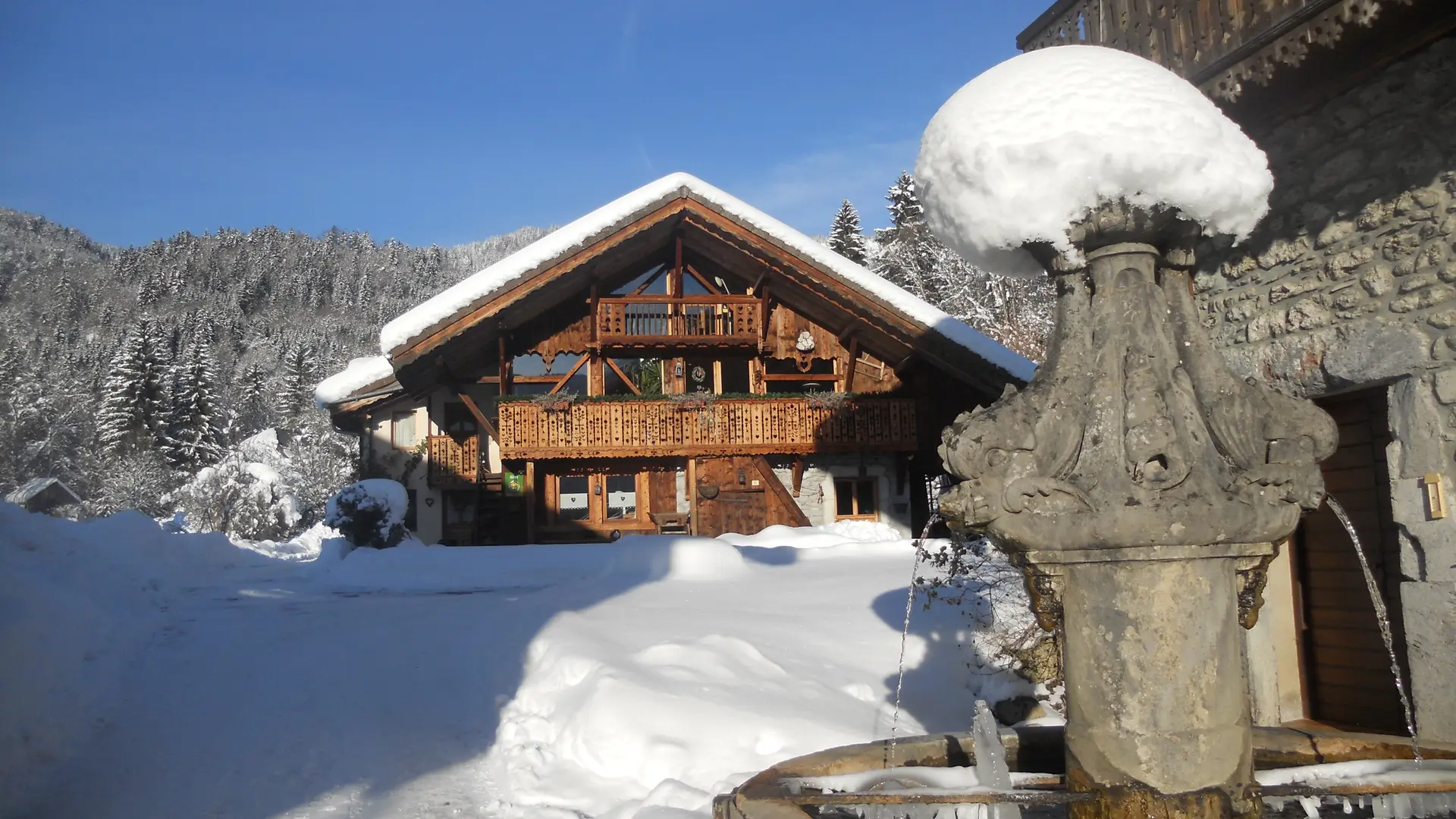 Chalet hiver