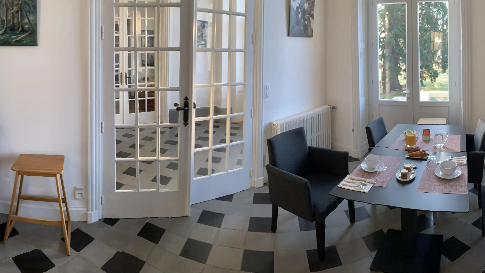 salle de petit déjeuner
