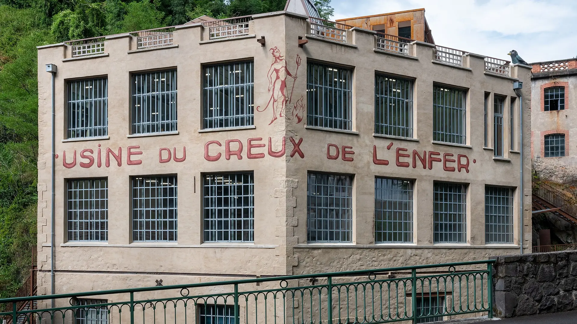 Site du Creux de l'Enfer après restauration
