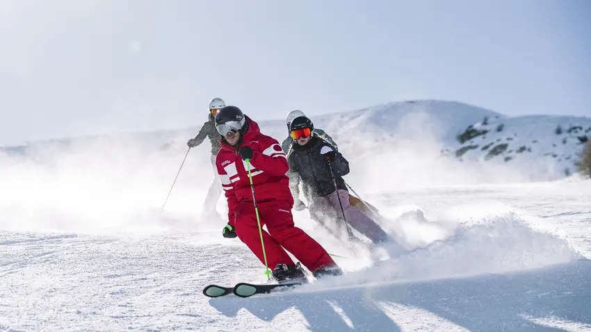 Cours collectif adultes descente sur piste