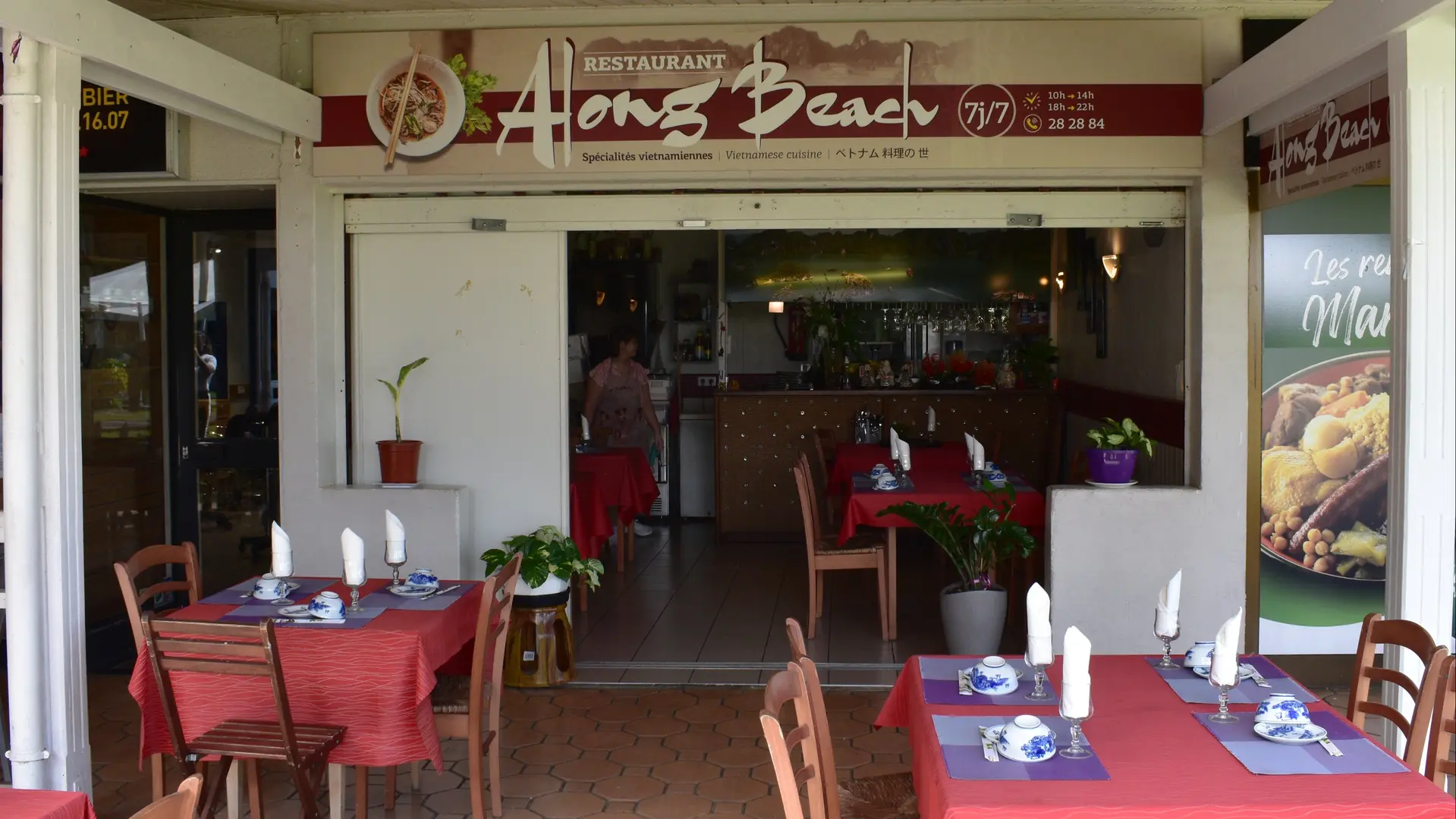 Along Beach Restaurant at Anse Vata - Noumea