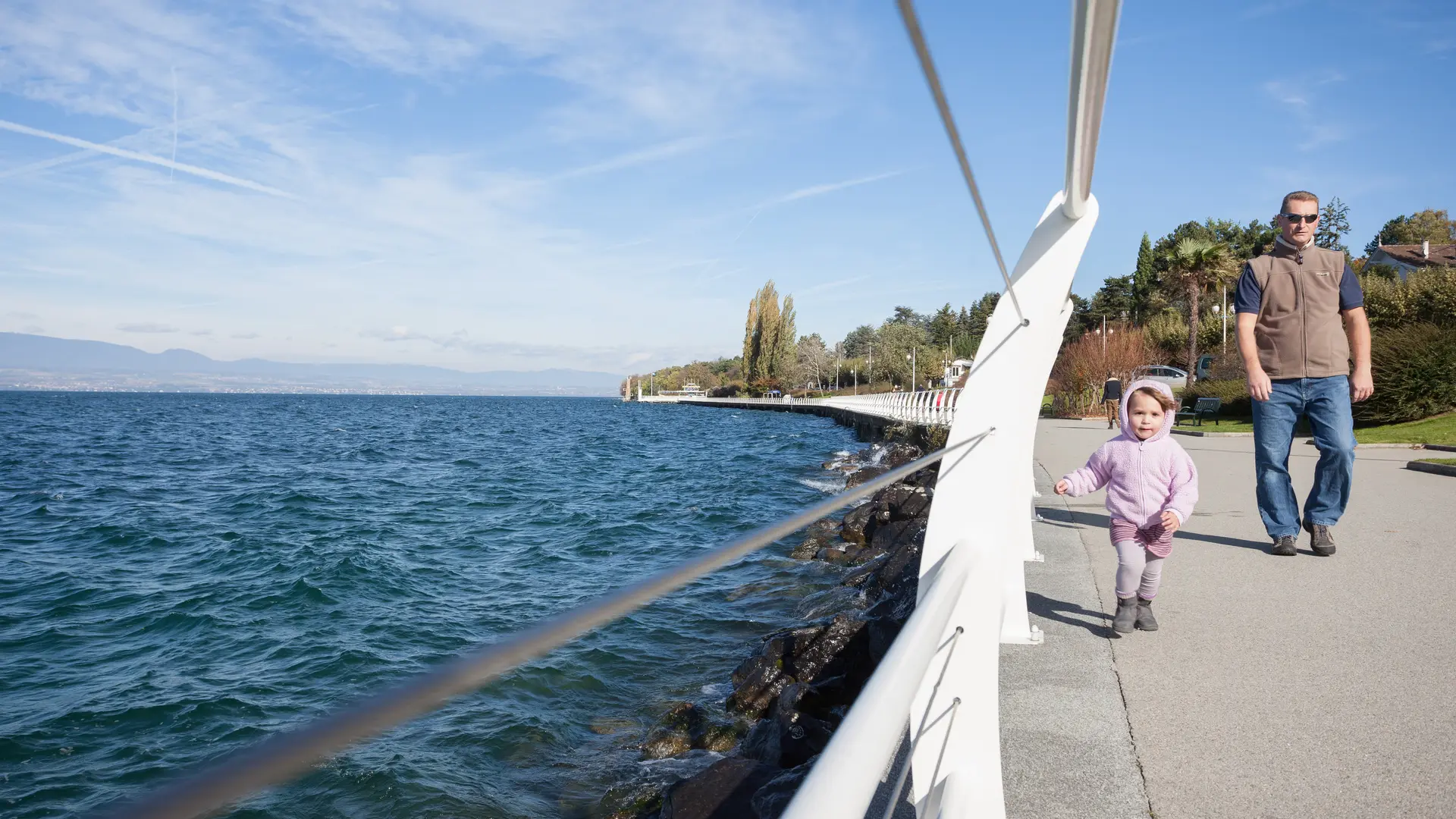 Photo quai de Ripaille