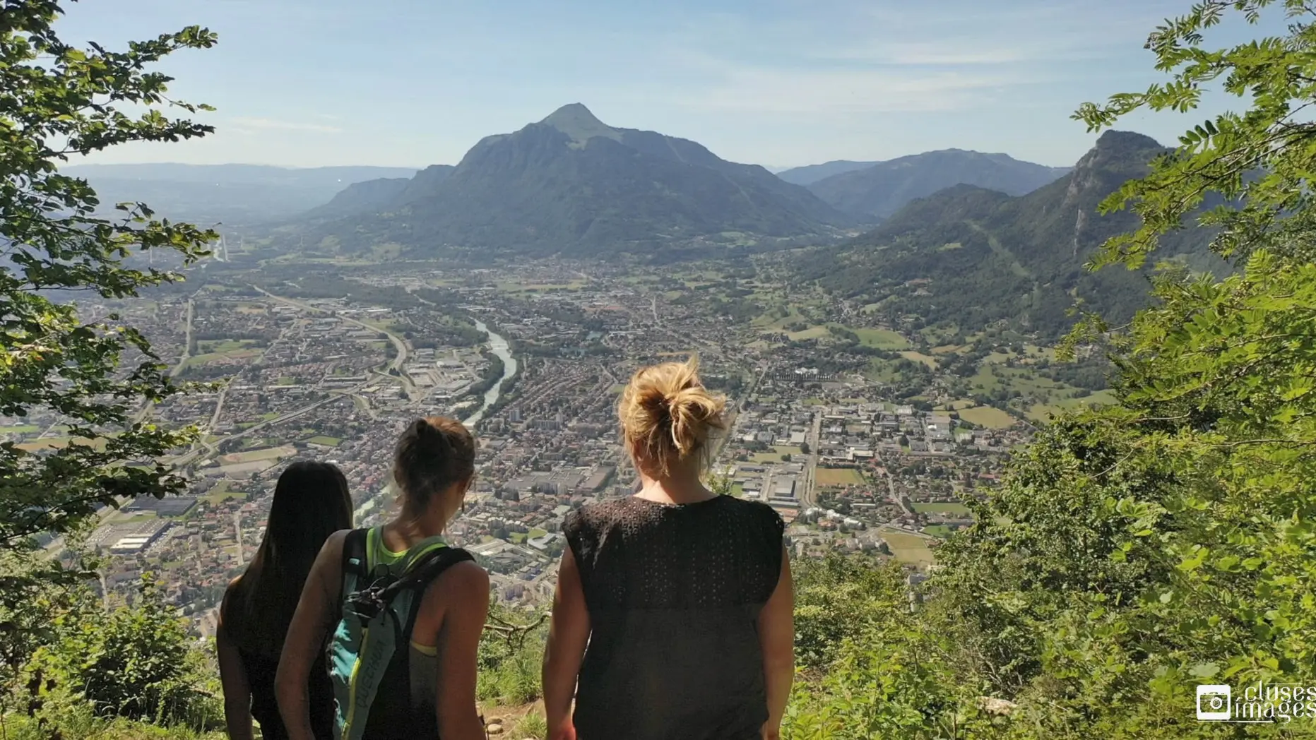 Panorama sur la vallée de Cluses