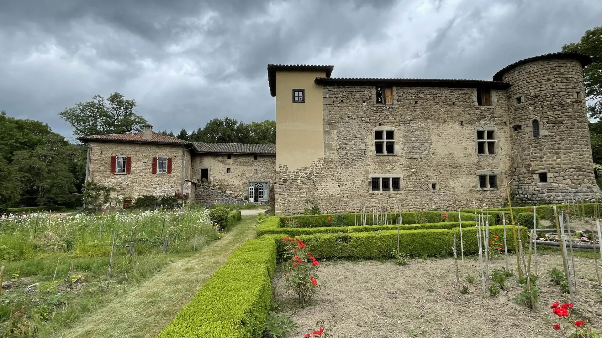 Château et jardin