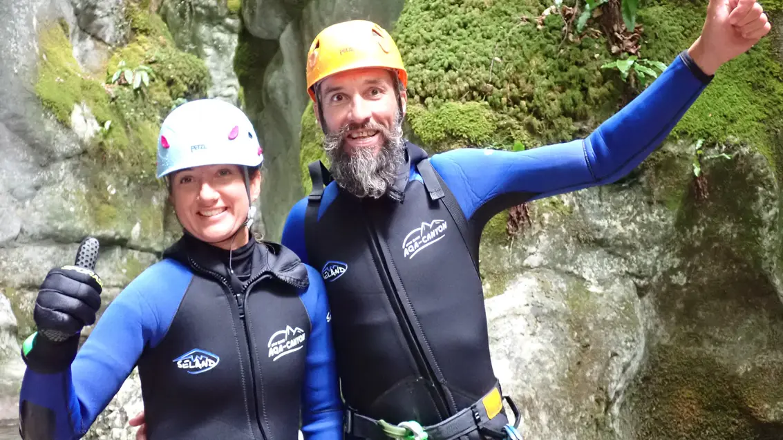 Canyoning à Angon