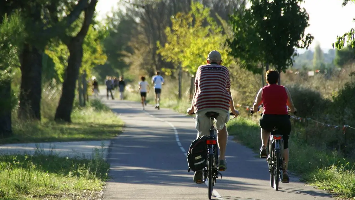 La voie verte Montfrin-Beaucaire