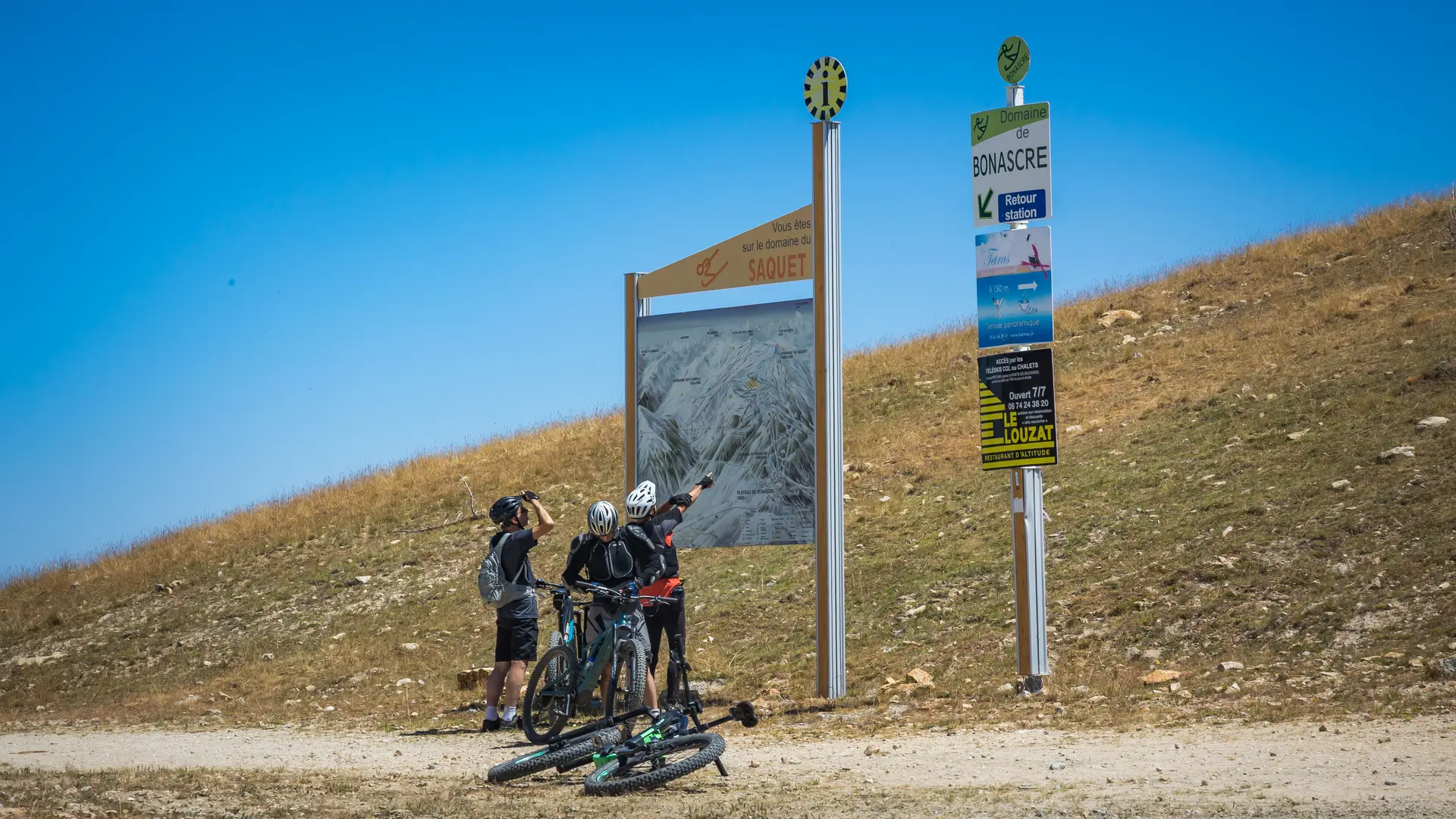 groupe de vététistes