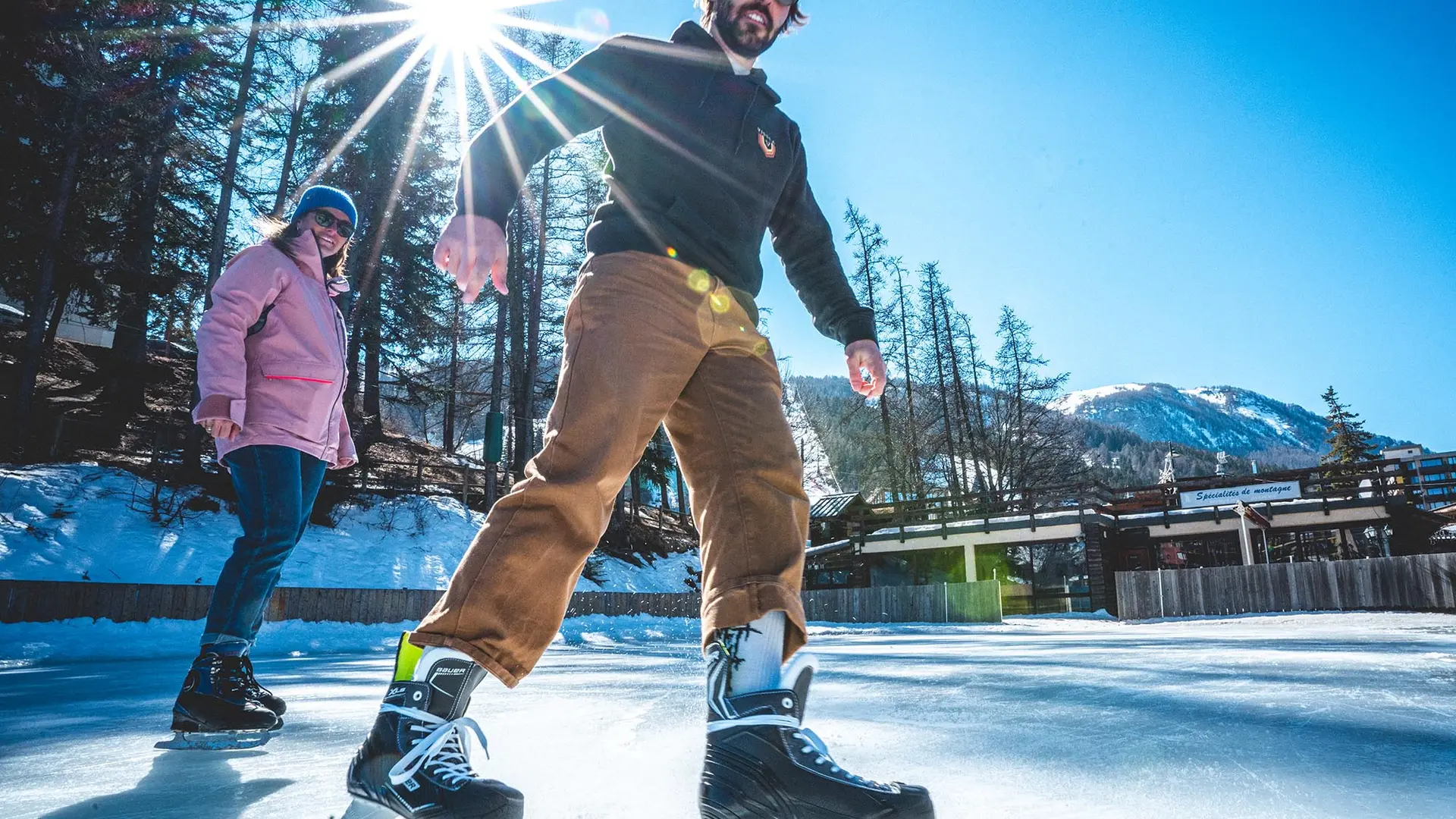 Patinoire de Pra Loup