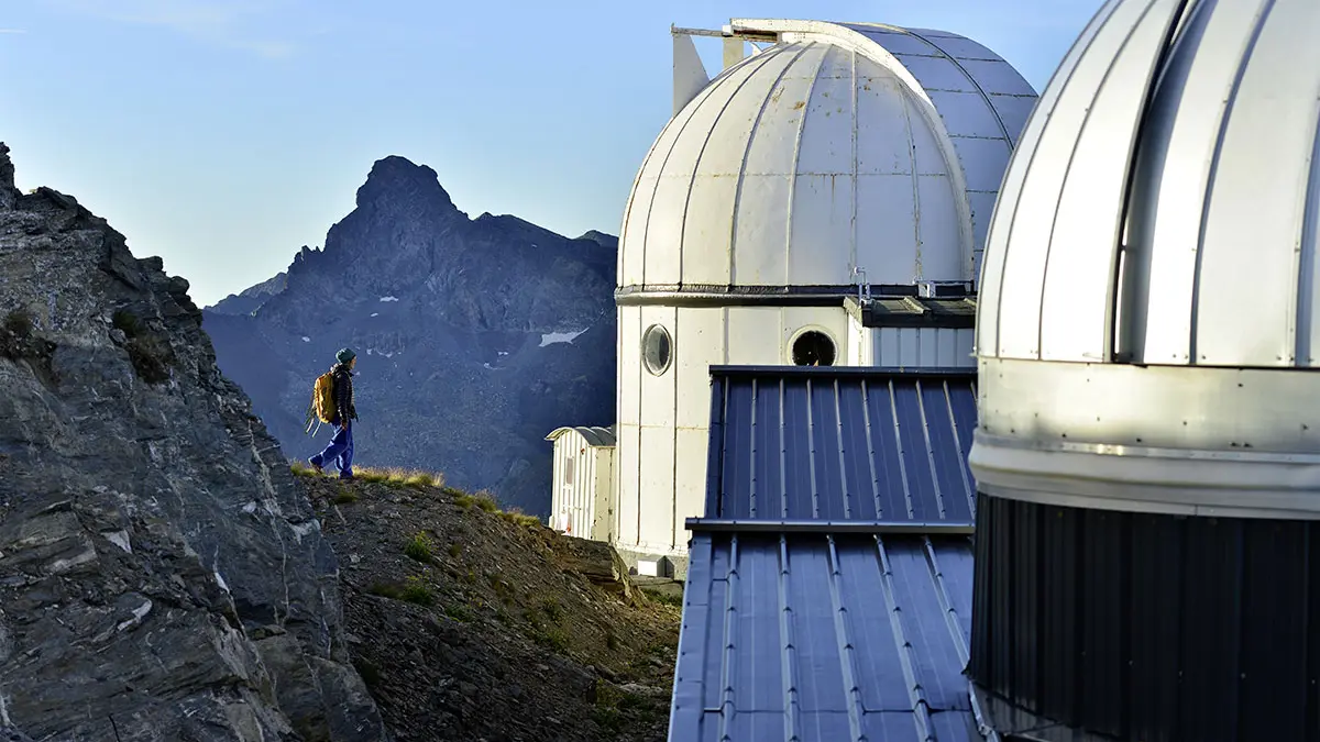 Observatoire de Saint-Véran et Tête d'Estoilies