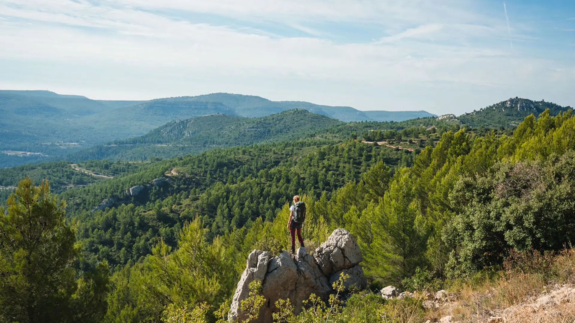Panorama vers Cuges-les-Pins