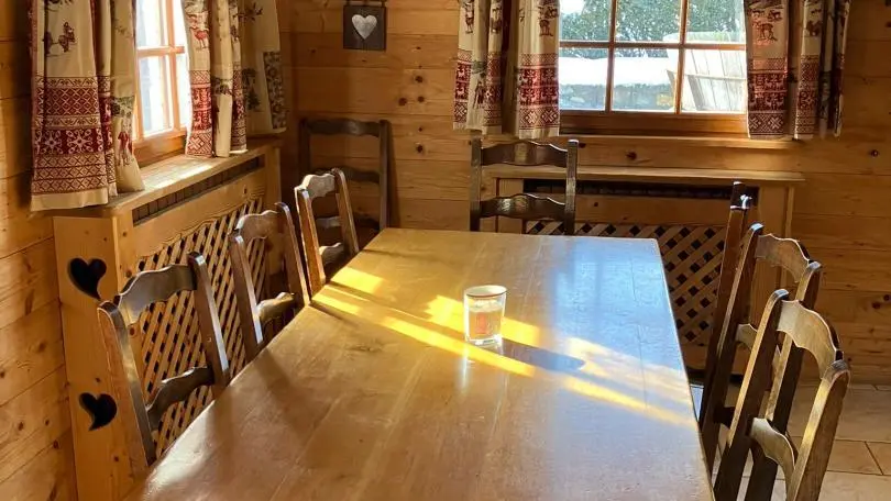 La salle à manger, où nous nous sentons si bien !